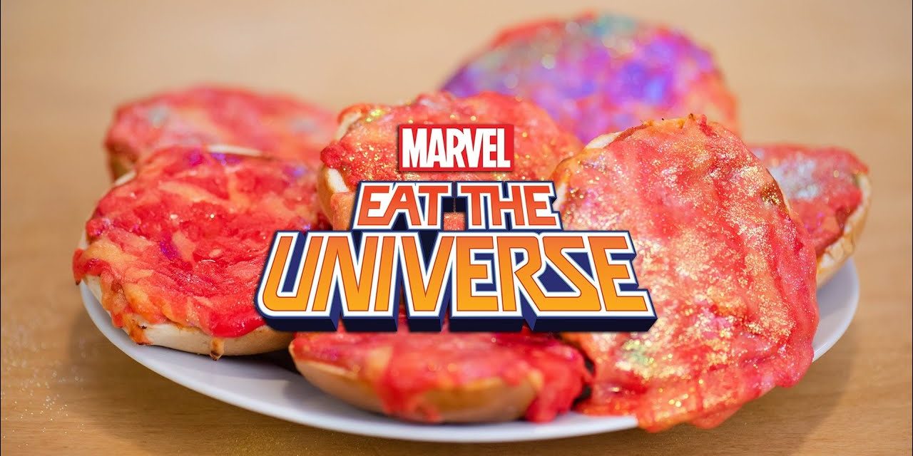 Dazzler’s Glittering Pizza Bagels | Eat the Universe