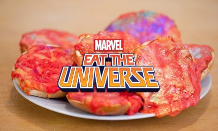 Dazzler’s Glittering Pizza Bagels | Eat the Universe