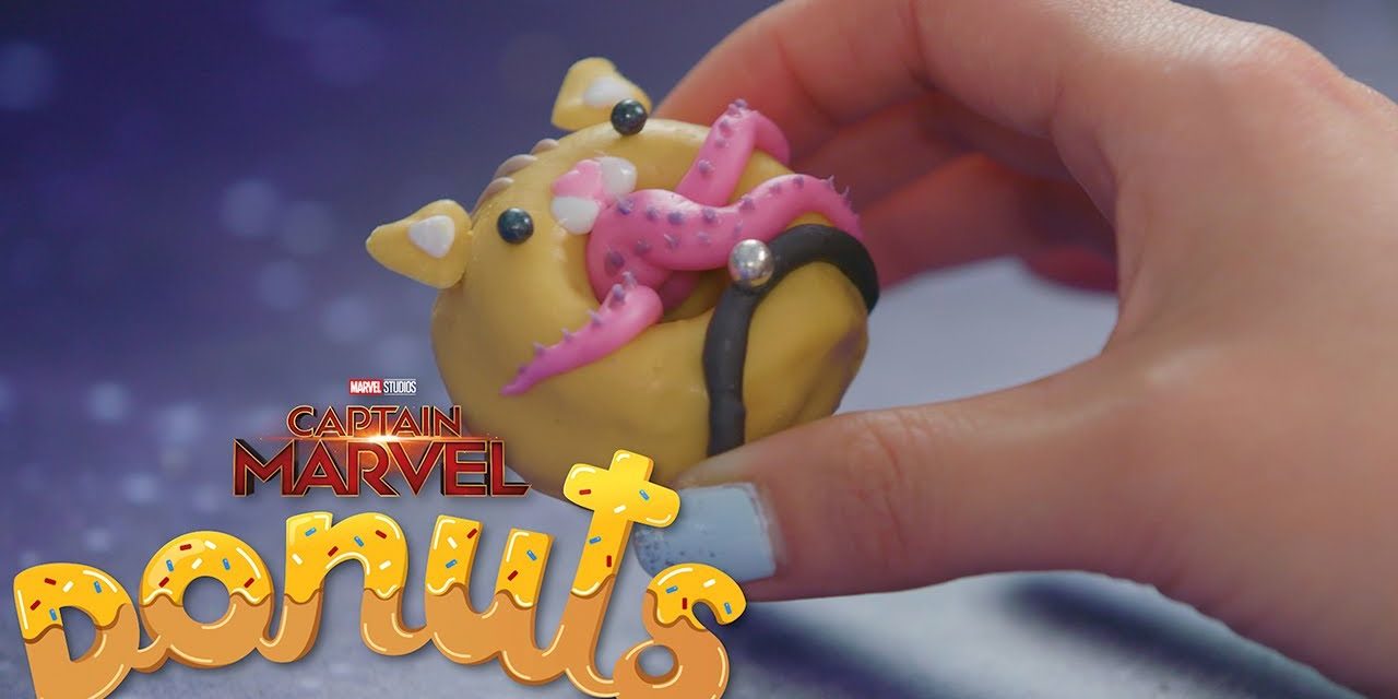 National Donut Day: Captain Marvel & Flerken Donuts!