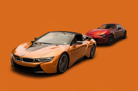 BMW’s i8 Roadster is the Mazda Miata of hybrids. And I mean that in a good way