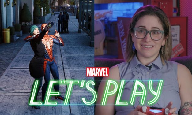 Gaby Dunn presses the “crime” button in Marvel’s Spider-Man for PS4