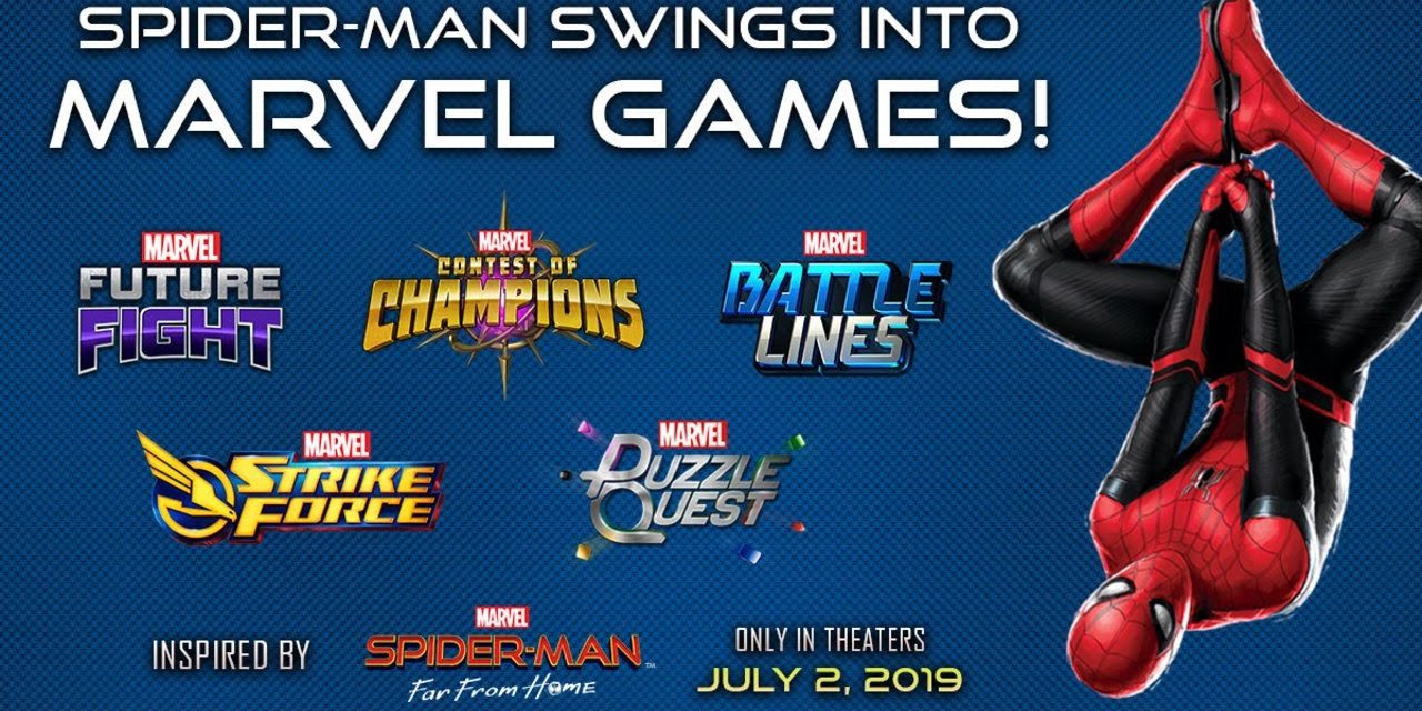 Spider-Man Swings into Marvel Games with ‘Spider-Man: Far From Home’-Inspired Event