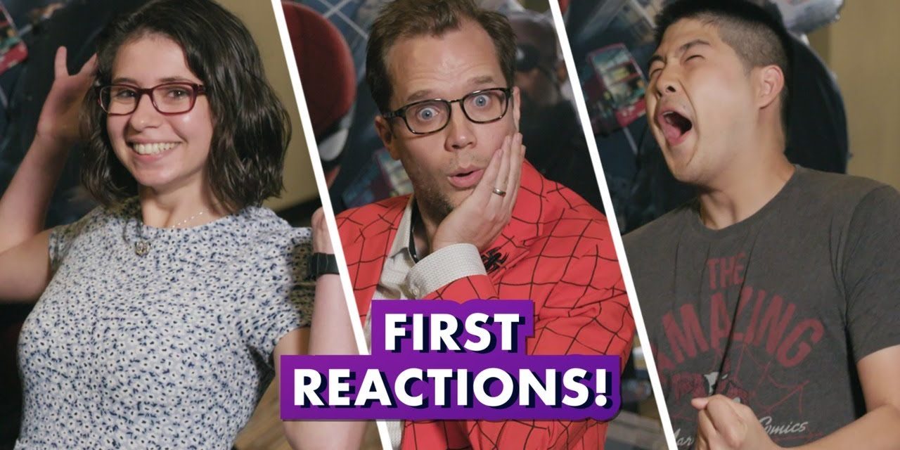 Marvel Employees React to Spider-Man: Far From Home!