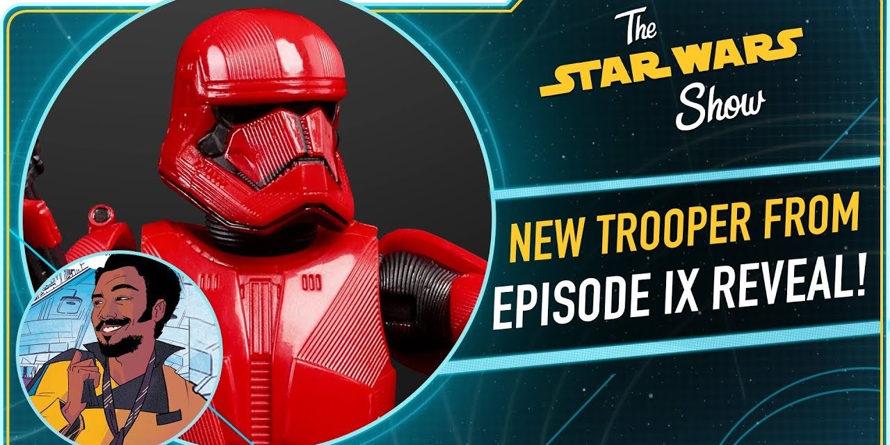 Sith Trooper from Star Wars: The Rise of Skywalker Revealed