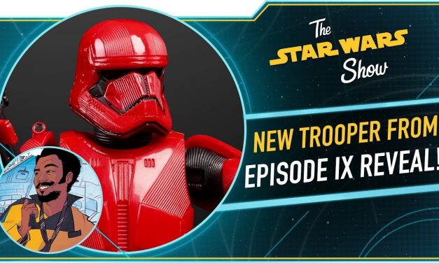 Sith Trooper from Star Wars: The Rise of Skywalker Revealed