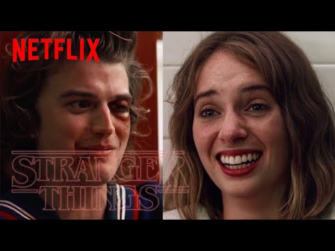 The Full Robin & Steve Bathroom Heart To Heart Scene | Stranger Things S3