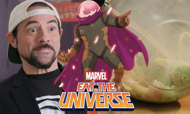 Mysterio inspired crudité with Kevin Smith! | Eat the Universe