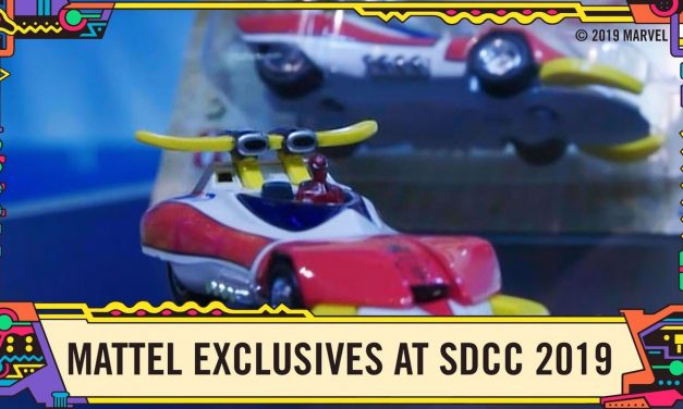 Marvel Hot Wheels exclusives at the Mattel Booth at SDCC 2019!