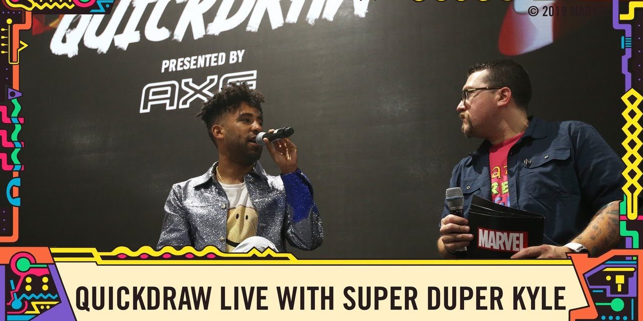 Marvel Quickdraw LIVE with AXE’s The Fresh-Men @ SDCC 2019