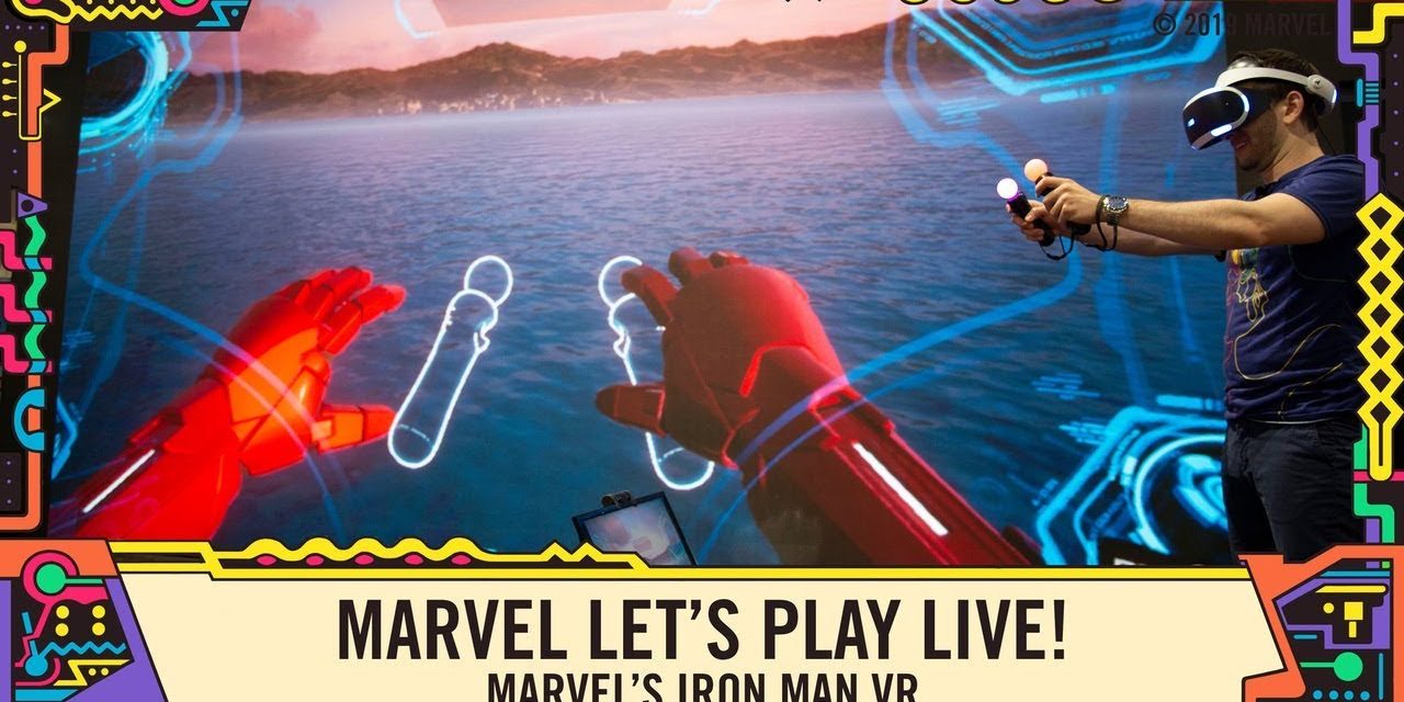 Marvel’s Iron Man VR Gameplay at SDCC 2019