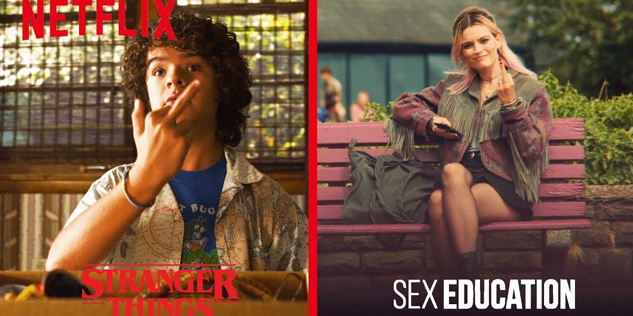 Weirdly Similar Moments Between Stranger Things And Sex Education