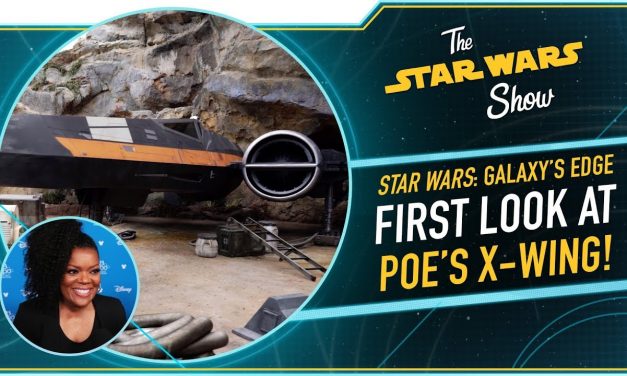 Exclusive Look at Poe’s X-wing from Star Wars: Rise of the Resistance