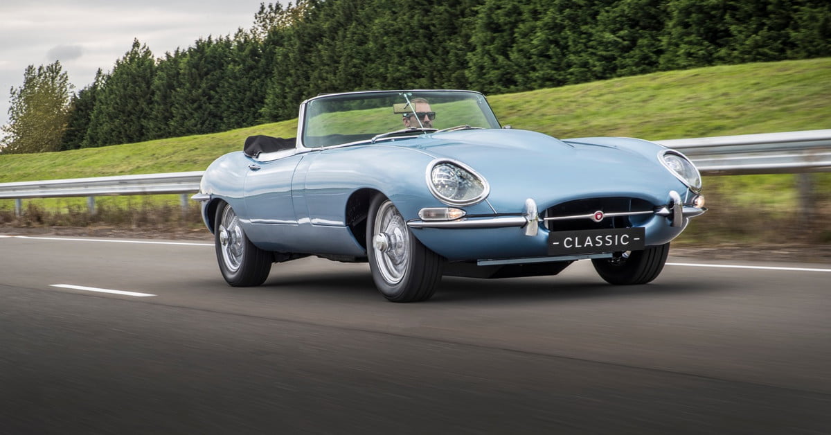 These classic cars marry timeless style with modern electric power