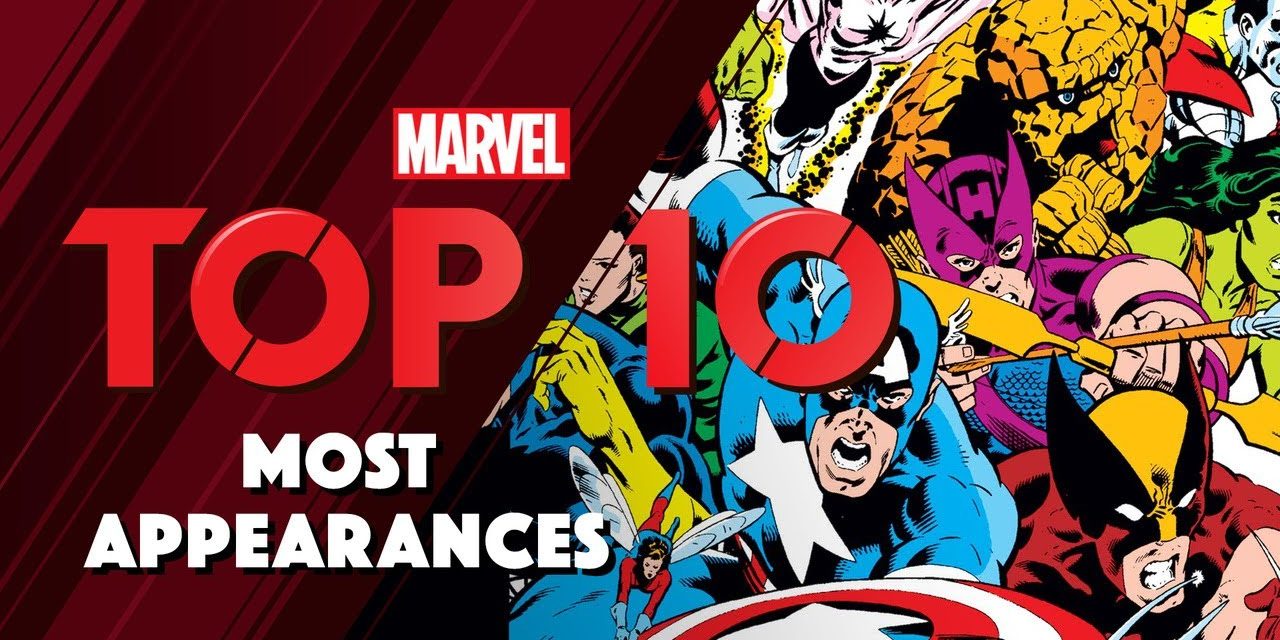 Top 10 Marvel Super Hero Appearances !