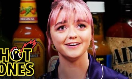 Maisie Williams eats spicy wings and reveals she almost missed her ‘Game of Thrones’ audition