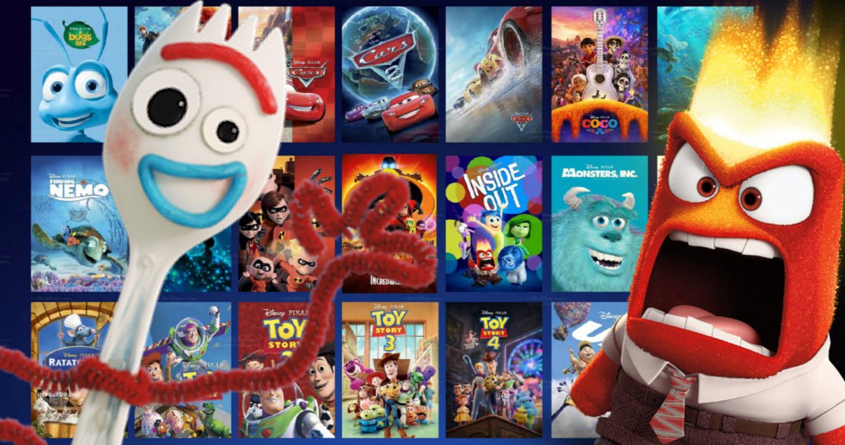 Disney+ Previews Pixar Lineup with Forky Asks a Question & SparkShorts Trailers