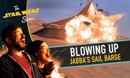Blowing Up Jabba’s Sail Barge | The Star Wars Show