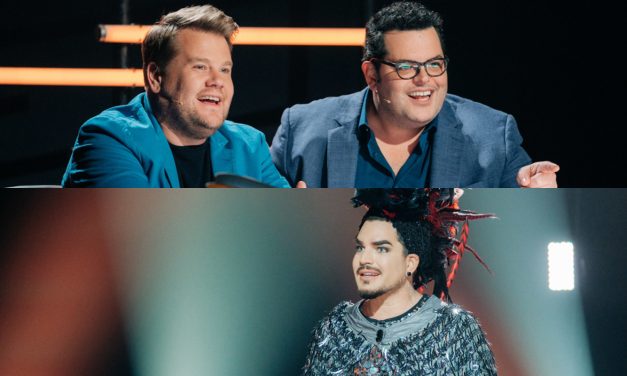 James Corden & Josh Gad Play The Worst ‘Masked Singer’ Judges Ever with Adam Lambert – Watch!