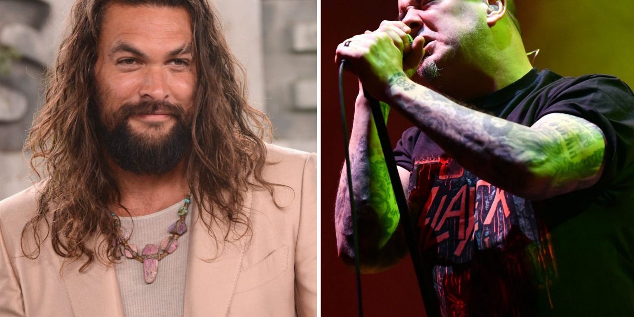Jason Momoa joins Phil Anselmo on-stage to cover Pantera’s ‘This Love’