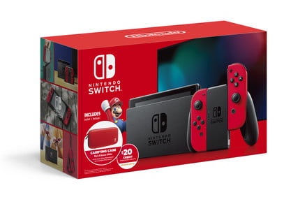 The best Nintendo Switch deal today includes a $20 credit and carrying case