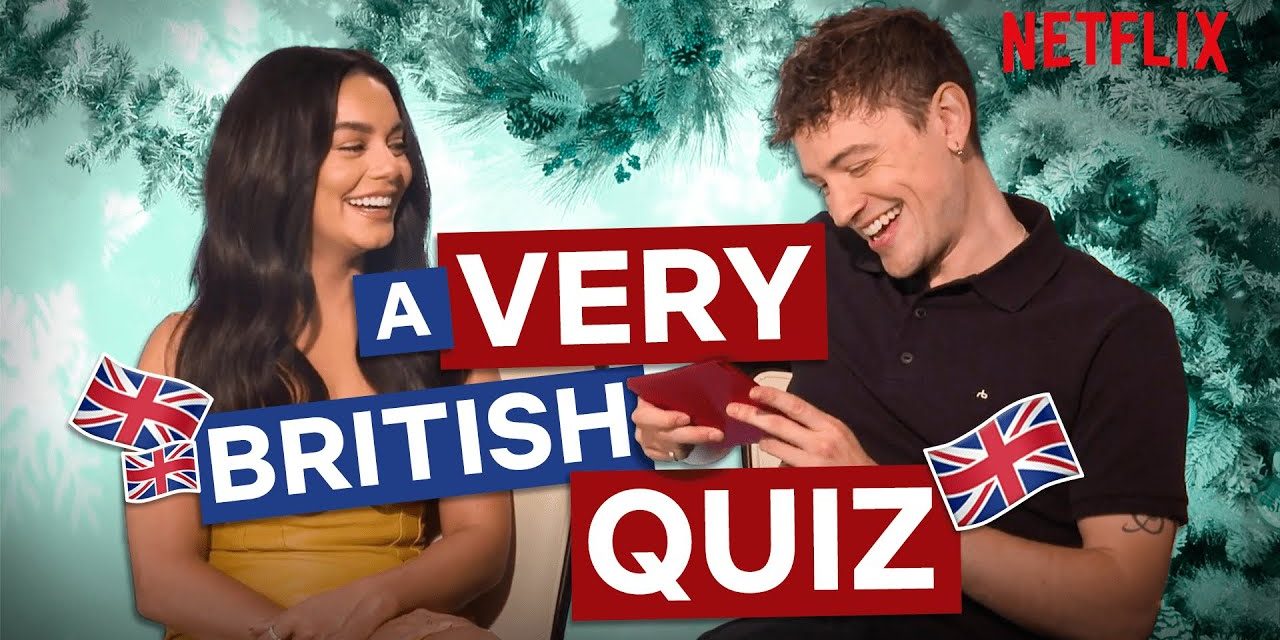 How Much Does Vanessa Hudgens Know About A British Christmas? | The Knight Before Christmas