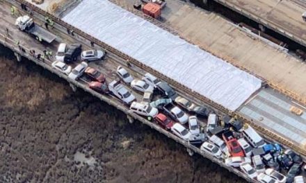 Updated: More than 50 injured after major crash involving 69 vehicles on I-64 near Williamsburg, Va. [video, aerial shots]