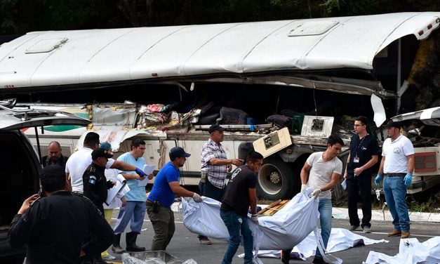 Guatemala bus crash kills at least 20 people
