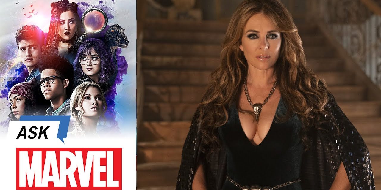 Elizabeth Hurley answers YOUR Questions! | Ask Marvel