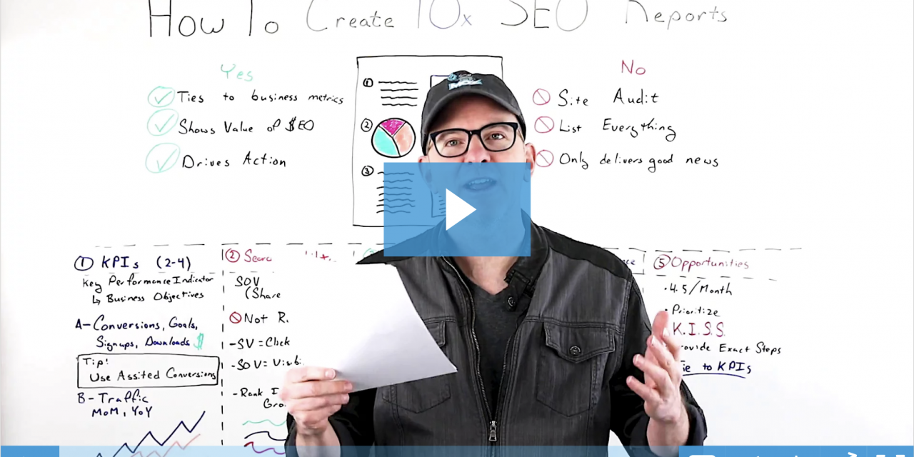 How to Create 10x SEO Reports – Whiteboard Friday