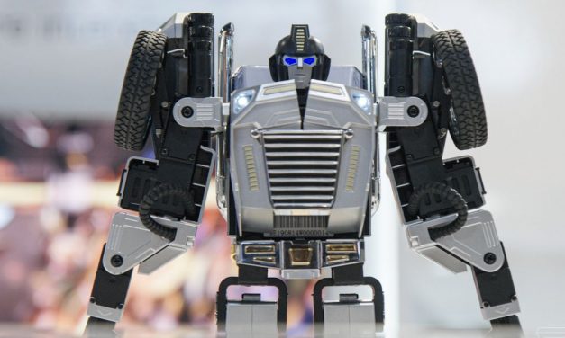 This real-life Transformer might be one of the coolest robot toys ever made