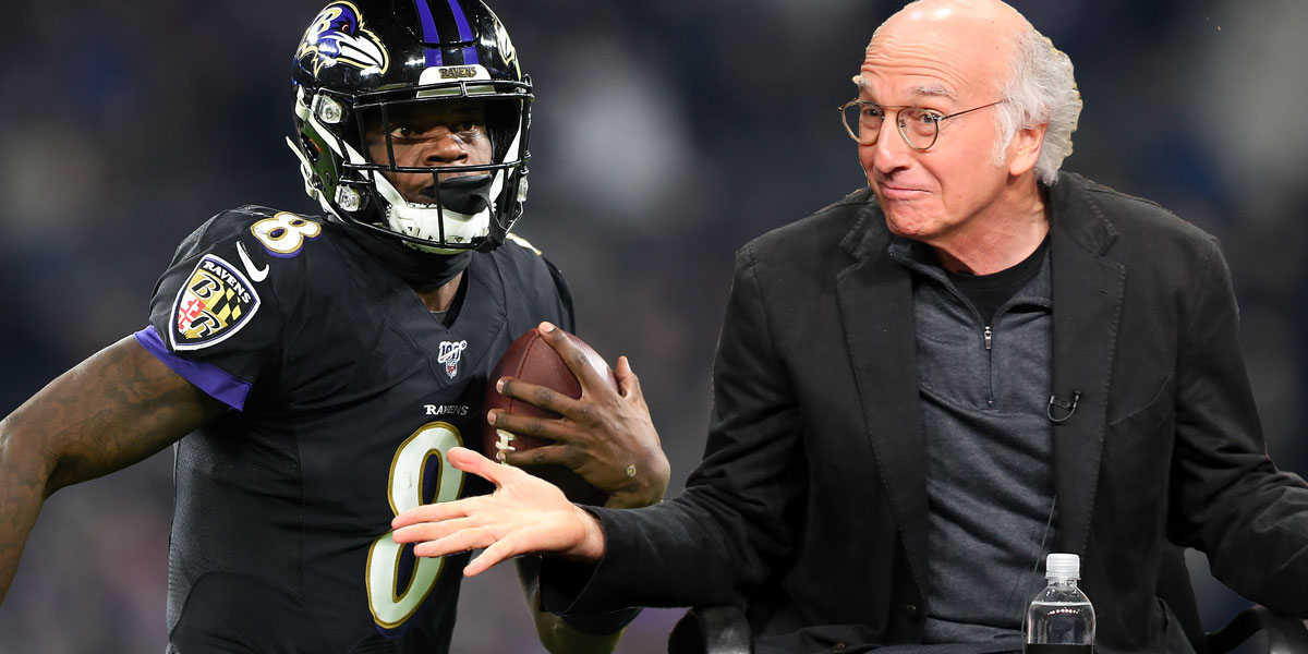 Larry David says he tried to convince the old Jets GM to draft Lamar Jackson, but only got a condescending answer in return