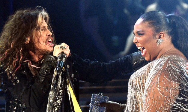 Aerosmith frontman Steven Tyler yelled ‘Lizzo I f—ing love you!’ in the middle of his Grammys performance, but the moment was bleeped on air