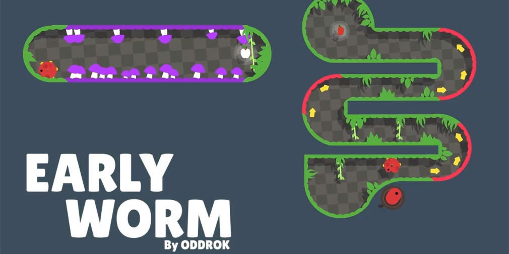Early Worm is a physics-based puzzle platformer from Oddrok heading for iOS in February