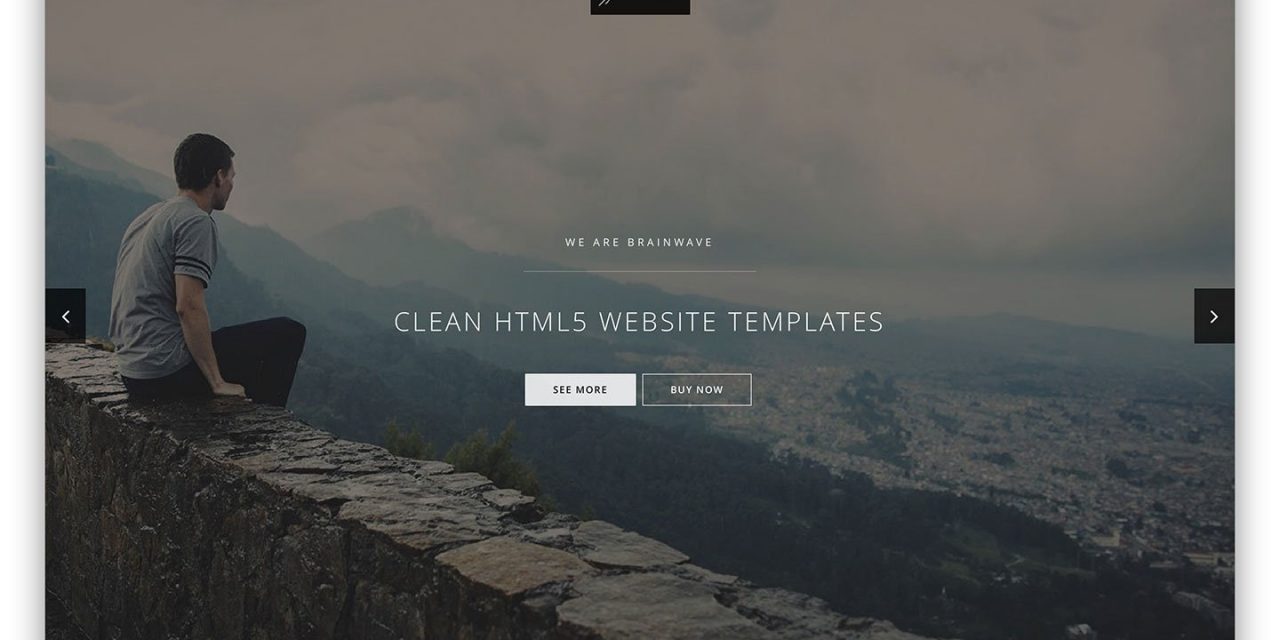 Top 29 Clean HTML5/CSS3 Website Templates With Minimalist Design Yet Powerful Core 2020