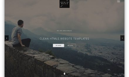 Top 29 Clean HTML5/CSS3 Website Templates With Minimalist Design Yet Powerful Core 2020
