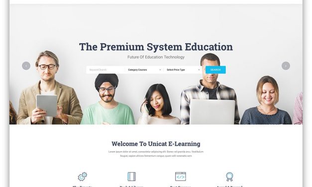 33 Best Premium & Free Education Website Templates 2020