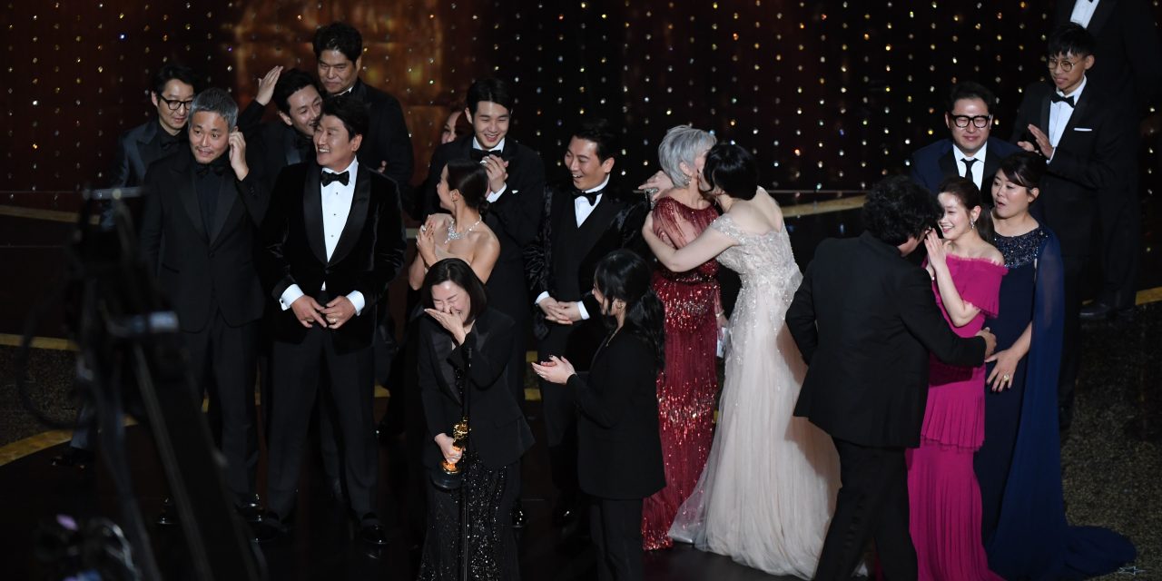 ‘Parasite’ makes Oscars history with four wins, including stunning best picture victory