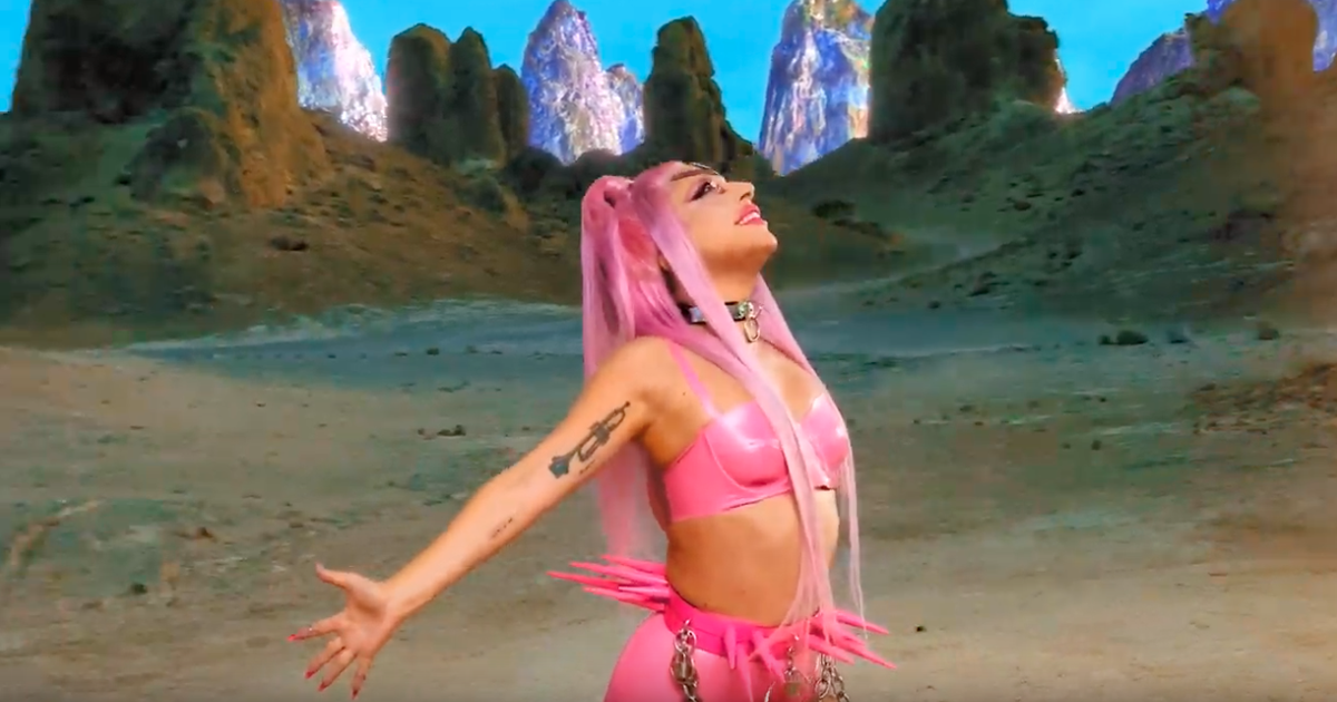 Lady Gaga’s ‘Stupid Love’ video is a joyous alien desert rave epic shot on iPhone 11