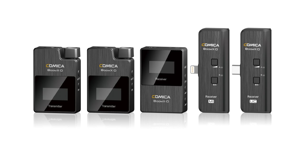 Comica BoomX-D 2.4 GHz – A Smartphone-Compatible Wireless Microphone Solution