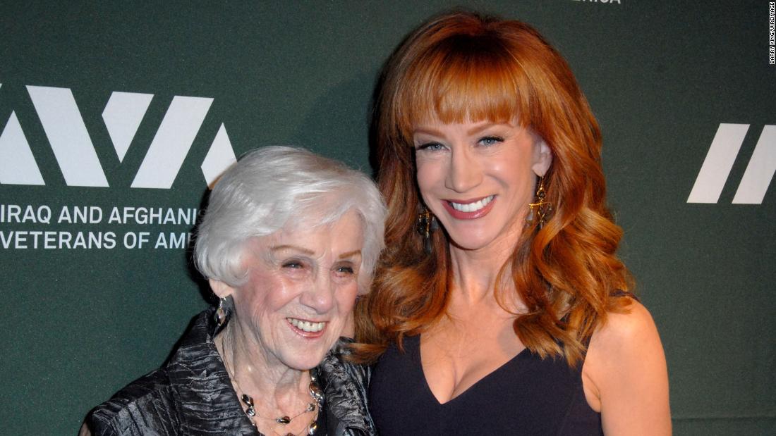 Kathy Griffin says she is ‘gutted’ as she shares that her mother has died
