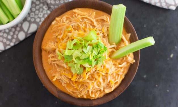 Cheesy Keto Buffalo Chicken Dip Recipe