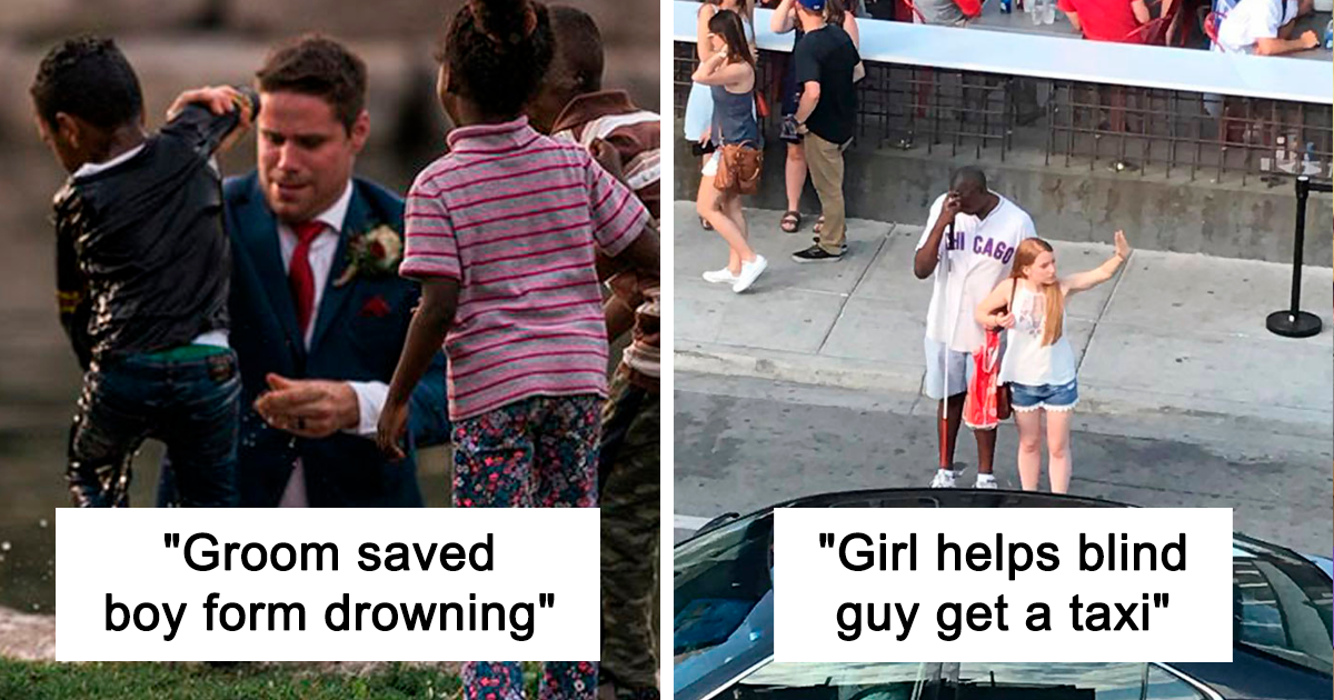 If You Think People Are The Worst These Days, These 50 Wholesome Pics May Change Your Mind (New Pics)