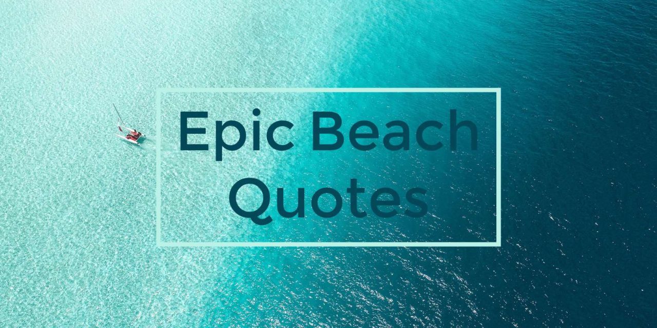 100 Beach Quotes & Ocean Captions For Those Who Love The Ocean