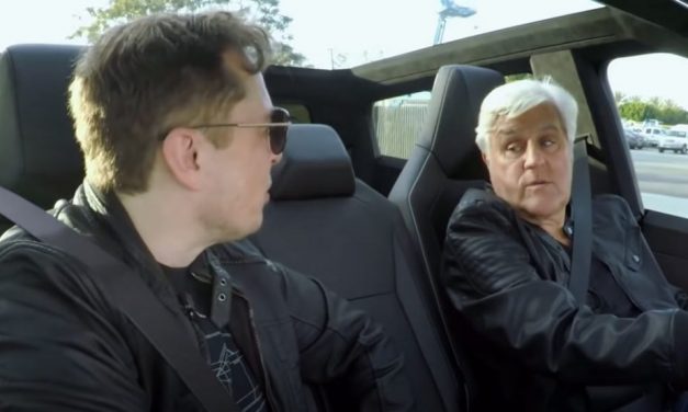 Jay Leno And Elon Musk Go For A Spin In Tesla Cybertruck, Production Model Will Be 5% Smaller