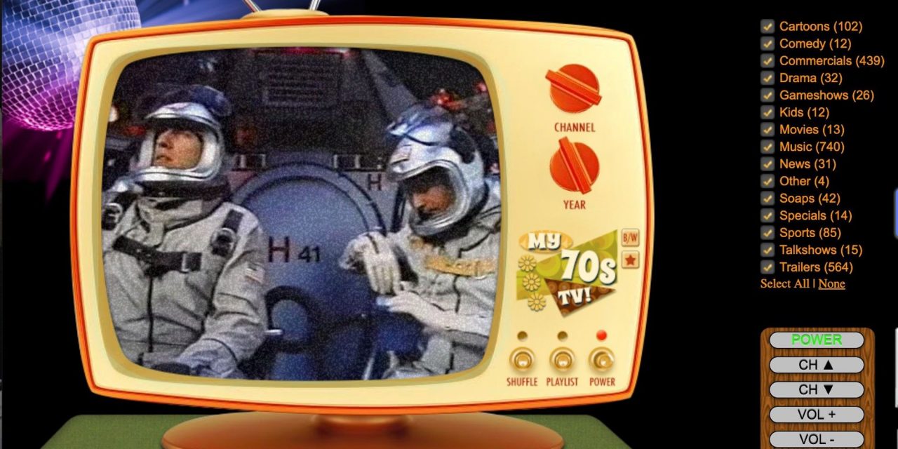 Watch TV From The 70s, 80s, & 90s On This Cool Retro Website