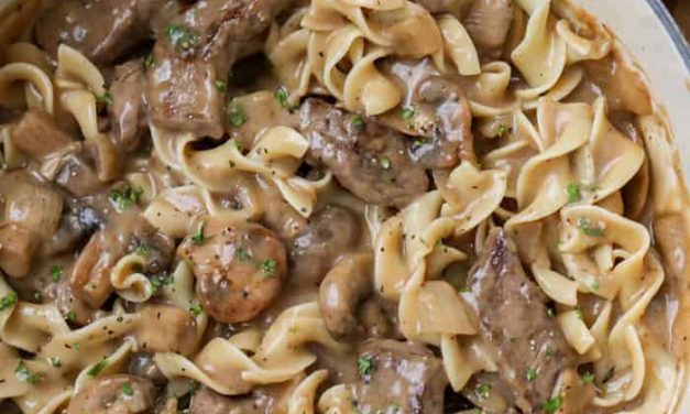 Easy Beef Stroganoff