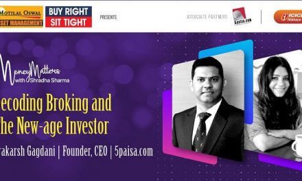 5paisa.com Founder and CEO Parkarsh Gagdani speaks about new trends in Fintech and India’s interest in investments