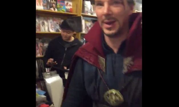 Benedict Cumberbatch Surprised Fans In Comic Store As Doctor Strange In New Video