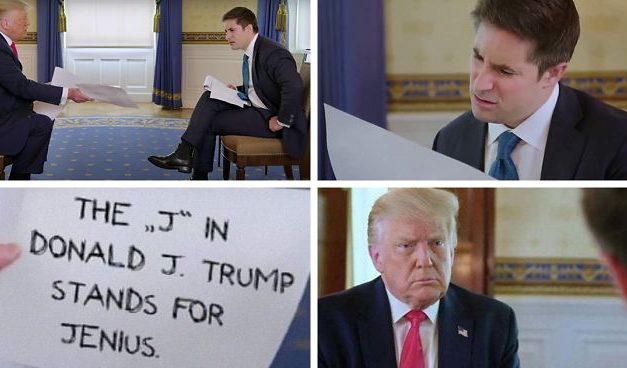 Trump’s Interview With Jonathan Swan Results In Hilarious Jokes (30 Pics)