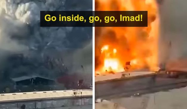 Man Doesn’t Listen To Woman Who Asks To Stop Filming Beirut Warehouse Fire And Come Inside, Regrets It After It Explodes